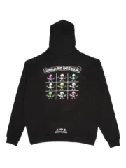 Matty Boy Chrome Hearts Glitter Shoulder Floral Logo Hoodie