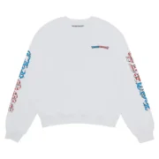 Matty Boy Chrome Hearts America Crewneck White