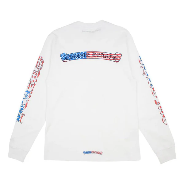 Matty Boy Chrome Hearts America L/S T-Shirt White