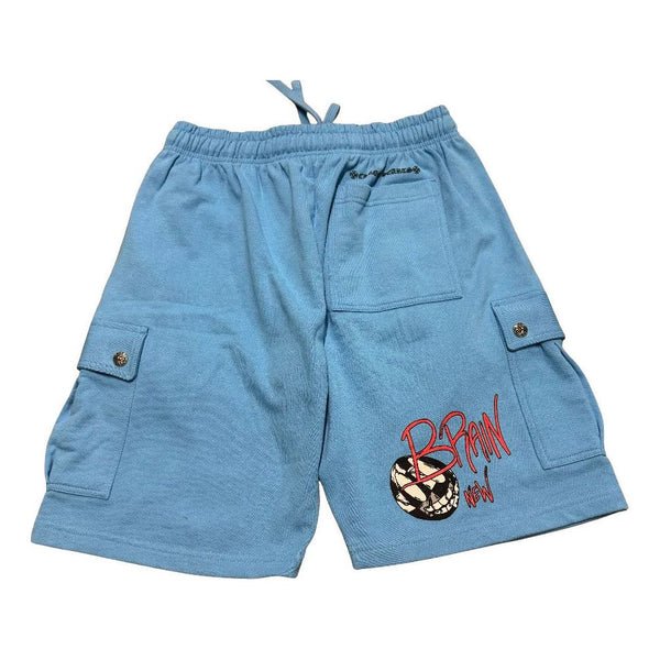 Shop Matty Boy Chrome Hearts Brain New Cargo Sweat Shorts Blue for bold styling, comfort, versatility, and streetwear appeal.