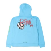 Matty Boy Chrome Hearts Brain New Hoodie Blue