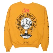 Matty Boy Chrome Hearts Call Me Crewneck Yellow