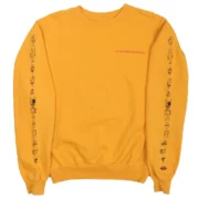 Matty Boy Chrome Hearts Call Me Crewneck Yellow