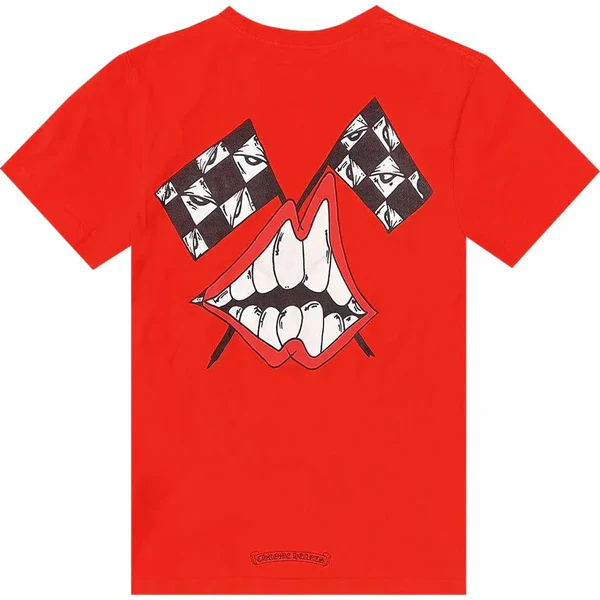 Matty Boy Chrome Hearts Chomper T-Shirt Red