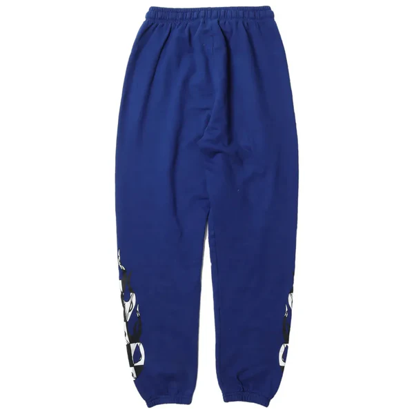 Matty Boy Chrome Hearts Flame Sweatpants Blue