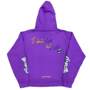 Matty Boy Chrome Hearts I Want More Not Less Hoodie Purple