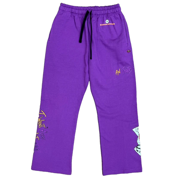 Matty Boy Chrome Hearts I Want More Not Less Sweatpants Purple