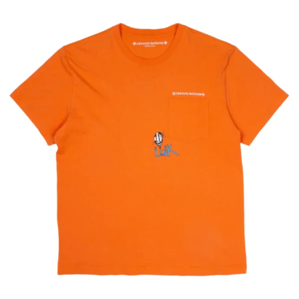 Matty Boy Chrome Hearts Link & Build T-Shirt Orange