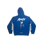 Matty Boy Chrome Hearts Space Hoodie Blue
