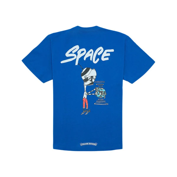 Matty Boy Chrome Hearts Space T-Shirt Blue