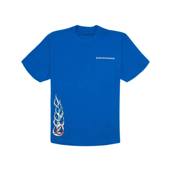 Matty Boy Chrome Hearts Space T-Shirt Blue