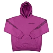 Matty Boy Chrome Hearts Spider Web Hoodie Purple