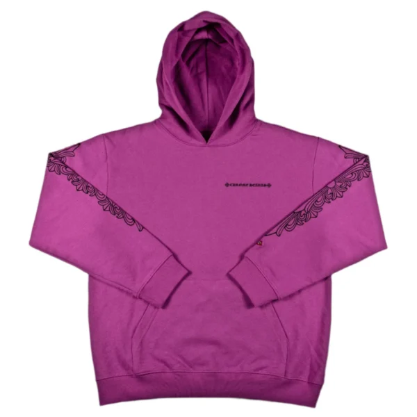 Matty Boy Chrome Hearts Spider Web Hoodie Purple
