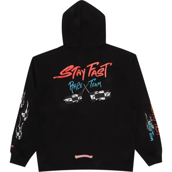 Matty Boy Chrome Hearts Stay Fast Hoodie Black