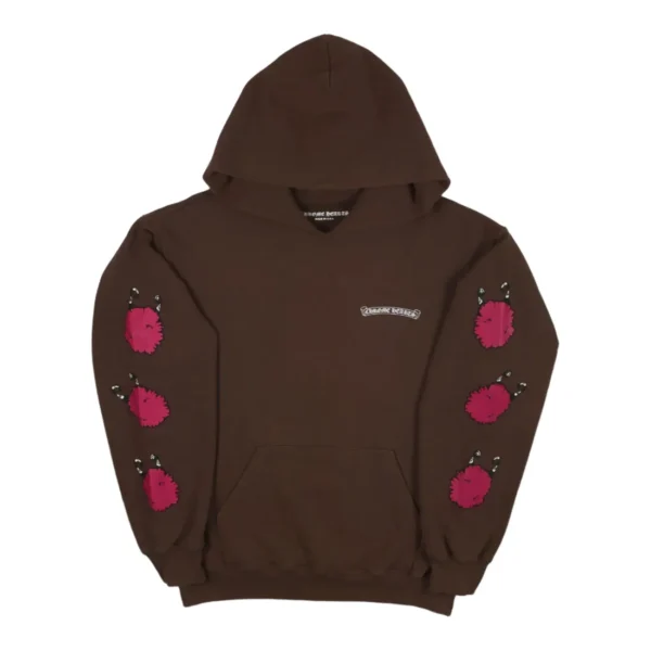 Matty Boy Chrome Hearts Structure Hoodie Brown