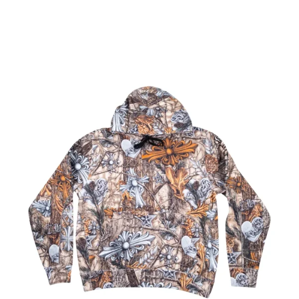 Matty Boy Chrome Hearts x Nocta Realtree Patterned Hoodie