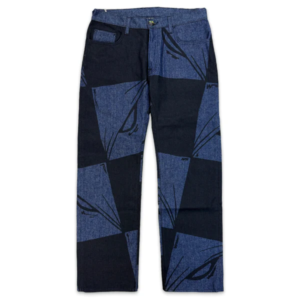 Shop Matty Boy Anti Promo 99 Eyes Denim Cream/Black for bold styling, versatility, comfort, and distinctive everyday streetwear appeal.