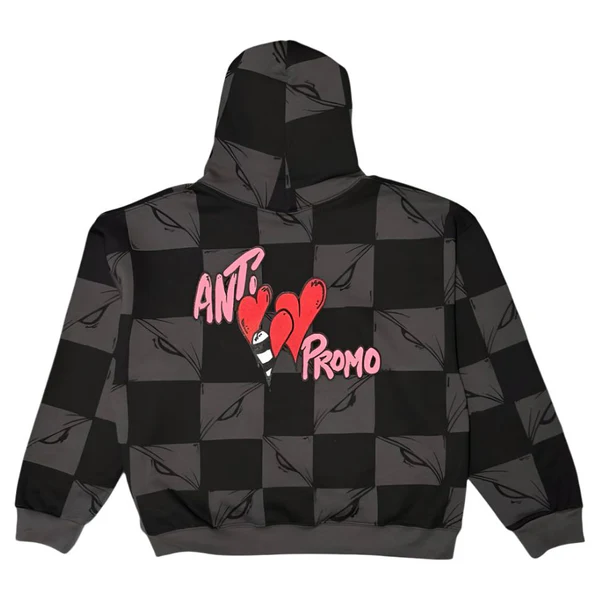 Matty Boy Anti Promo 99 Eyes Flamher Hoodie Black