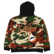 Matty Boy Chrome Hearts Caution Hoodie Camo