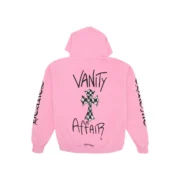 Matty Boy Chrome Hearts Vanity Affair Hoodie Pink - Image 2